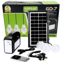 Solar GDPlus GD7 портативная солнечная автономная система