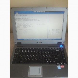Небольшой ноутбук MSI VR320x (13, 3 экран 2 ядра 2 Гига )