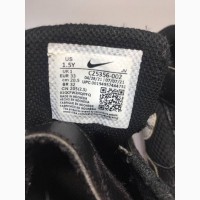 Кроссовки nike оригинал на липучках черные пенка натуральная кожа сетка р.31, 5 (20, 5)