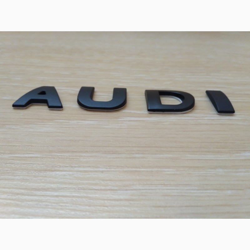 Фото 6. Металлические буквы ауди AUDI на кузов авто не ржавеют