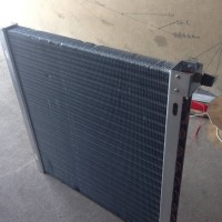 Радиатор конденсатор кондиционера комбайна Claas Mega 203 204 Клаас 565x570x45