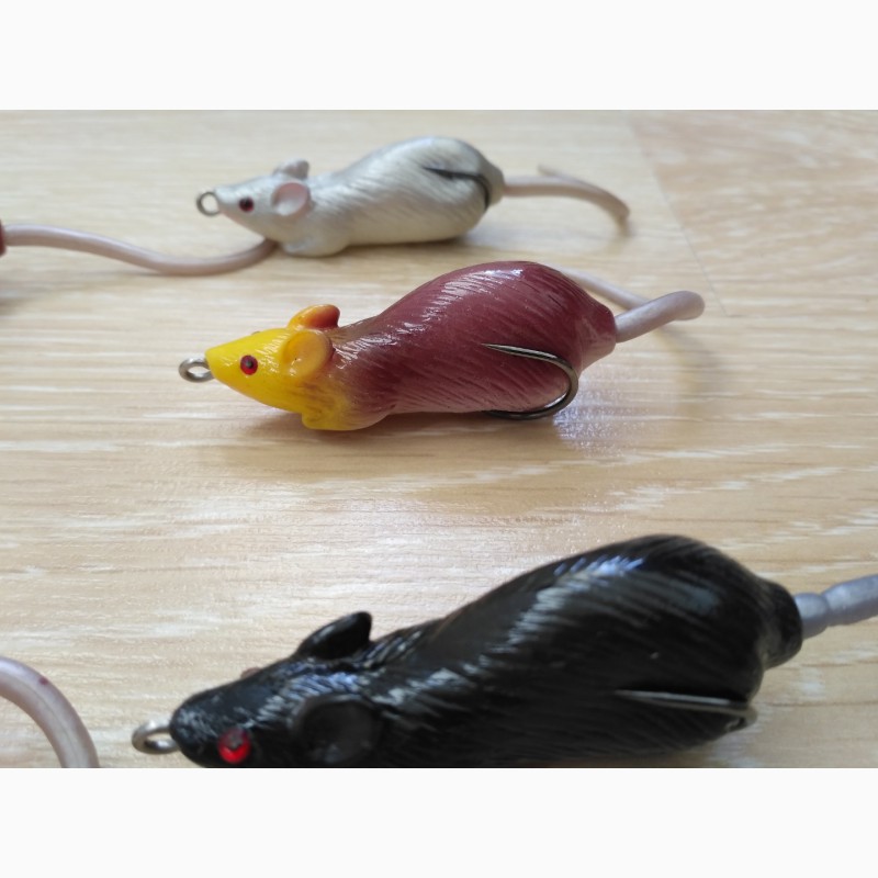 Фото 7. Мышка воблер Незацепляйка на щуку с хвостиком