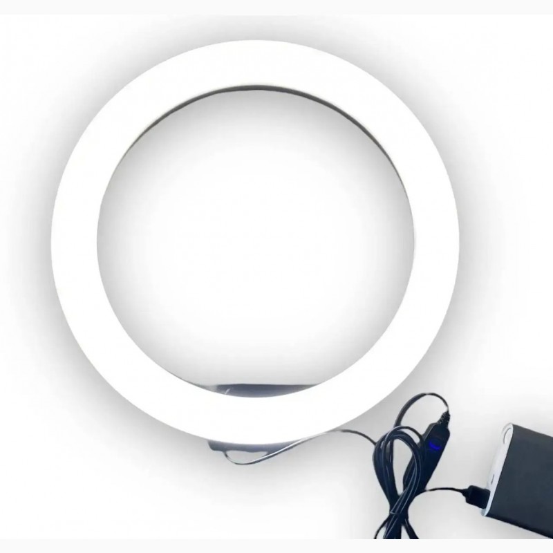 Фото 2. Кільцева LED-лампа LC-330 33 см 1 кріп.тел USB