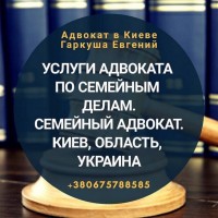 Помощь адвоката по семейному праву Киев