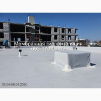 Монтаж и ремонт мембранных крыш в Запорожье