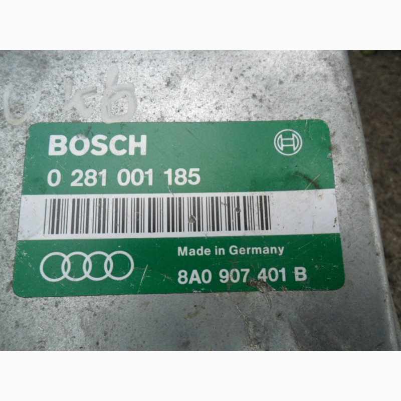 Фото 2. Блок управления Audi 80 B4 1.9TDI, BOSCH 028 001185, Audi 8A0907401B