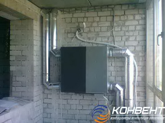 Разработка и монтаж систем вентиляции, отопления, кондиционирования помещений Харьков
