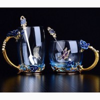 Подарочный чайный набор «Сад бабочек» - 900 грн
