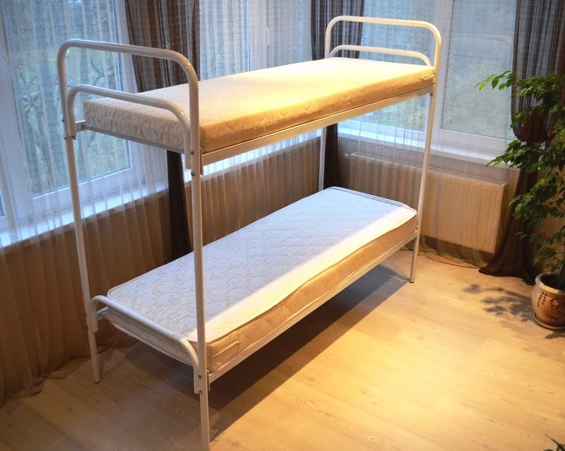 Фото 2. Ліжка металеві. Ліжка двоярусні. Металеве ліжко