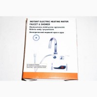 Проточный водонагреватель с LCD экраном с душем Instant Electric Heating Water Faucet