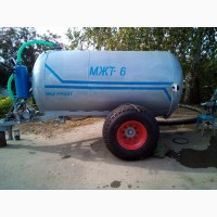 Бочка МЖТ-6 для жидкого навоза, удобрений, воды