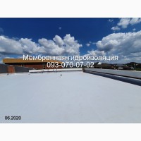 Устройство мембранной крыши в Никополе