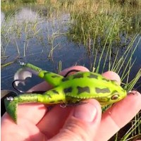 Приманка для рыбалки Лягушка-незацепляйка WOBBLER FROG, рыбалка