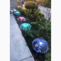 Солнечные садовые фонари С оптоволоконными световодами