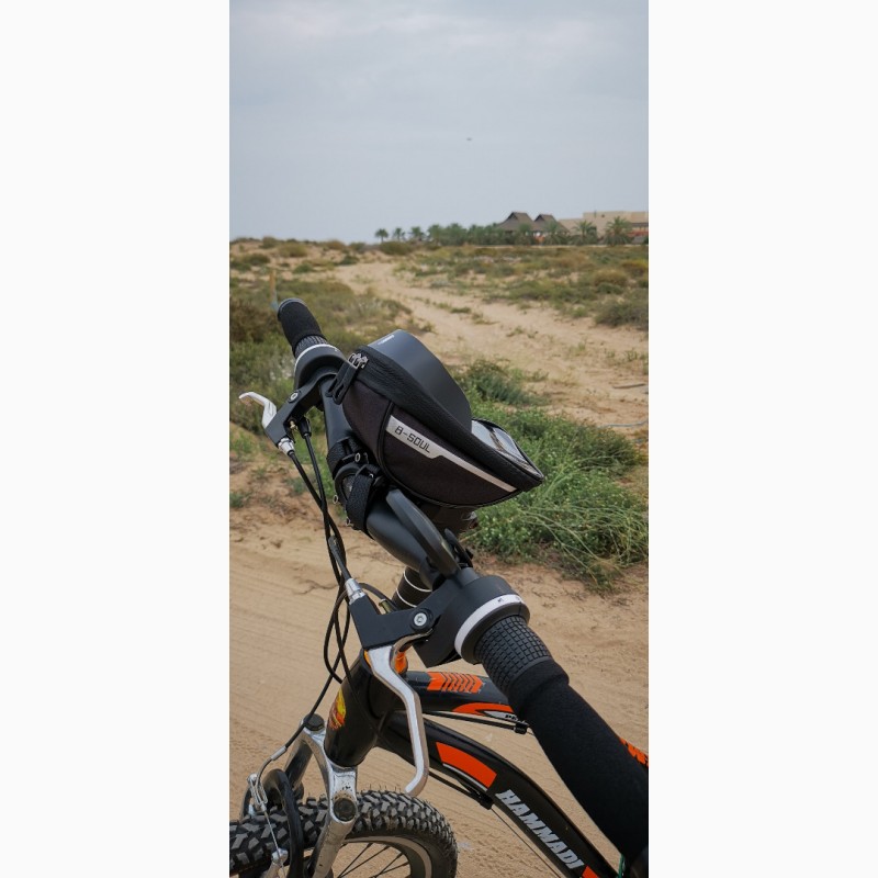 Фото 3. Велосипедна сумка B-SOUL з швидкозьємним кріпленням на руль
