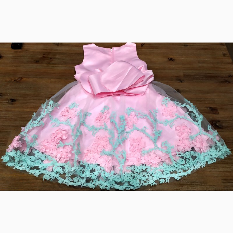 Фото 5. Нарядное платье для девочки для возраста 1-2 года, новое. Размер 90