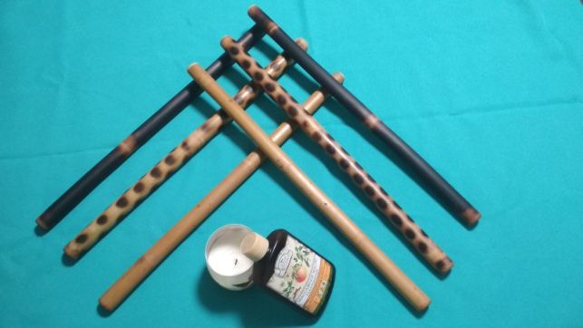 Бамбуковые палки для лимфодренажного массажа, триггерные точки