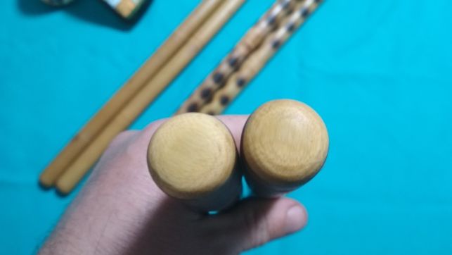 Фото 4. Бамбуковые палки для лимфодренажного массажа, триггерные точки