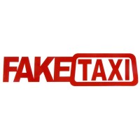 Наклейка на авто FakeTaxi Красная светоотражающая