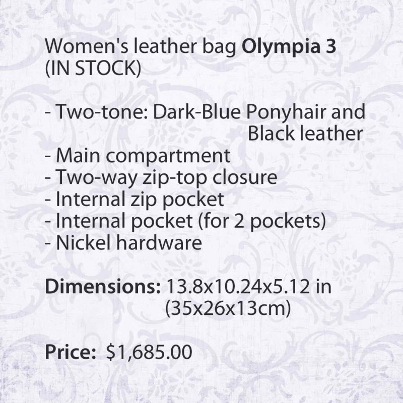 Фото 8. Кожаная женская сумка Olympia 3