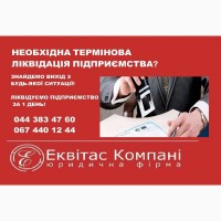 Экспресс-ликвидация юридического лица Киев. Помощь в ликвидации ООО Киев