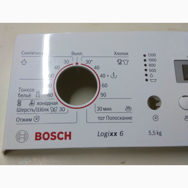Фото 2. Панель управления Bosch Logixx 6 00676358 стиральная машина