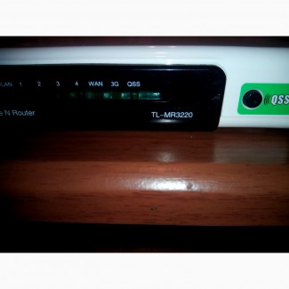 Wi-Fi роутер TP-LINK TL-MR3220 _USB 2, 0( 3G/3, 75G)