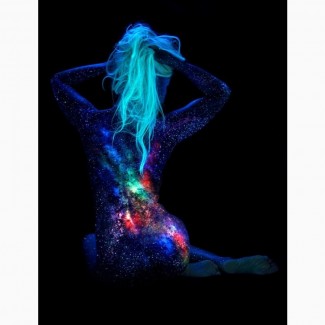 Боди-арт краска Нокстон со светящимся эффектом в темноте