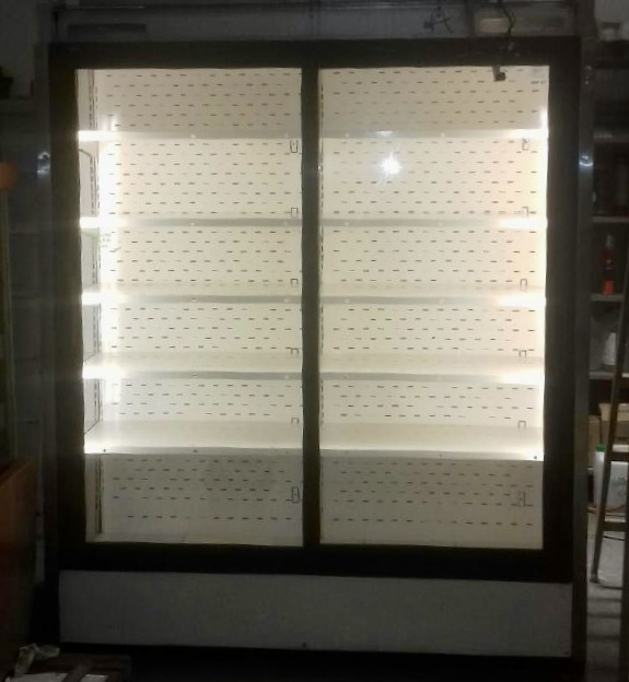 Фото 2. Холодильний стелаж IGLOO KING 1, 6 м закритий з агрегатом