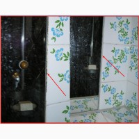Стык примыкание зазор бордюр между ванной и стеной из эпоксидной затирки