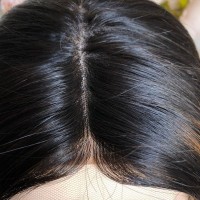 Парик из натуральных волос 90 - качественный парик из 100% натуральных волос на сетке