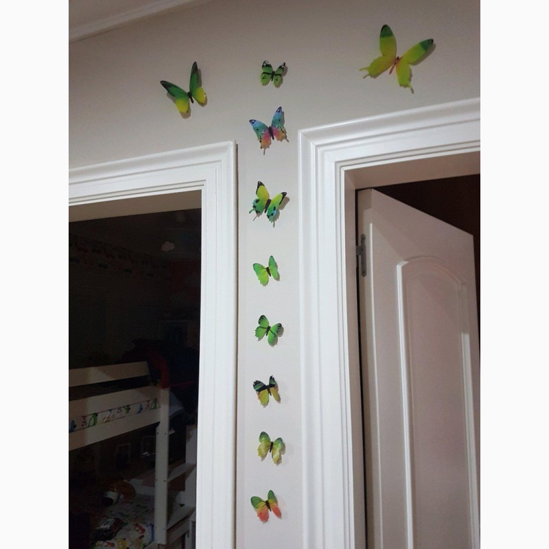 Фото 8. Бабочки 2 декор на холодильник