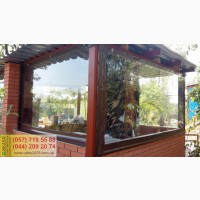 Мягкие окна для веранды, беседки и летнего кафе
