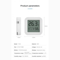 Датчик температуры и влажности термометр, гигрометр Tuya, мини-ЖК-дисплей