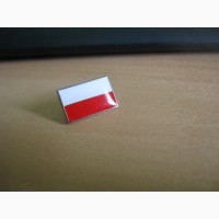 Значок колекційний Прапор Польщі + бонус