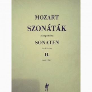 Ноты Моцарт Сонаты 2том