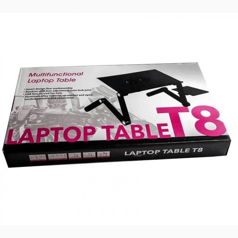 Фото 7. Стол для ноутбука Laptop table T8 с кулером