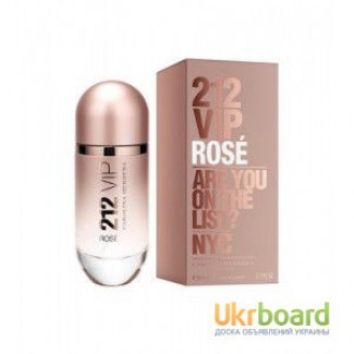 Carolina Herrera 212 Vip Rose парфюмированная вода 80 ml. (Каролина Херрера 212 Вип Роуз)