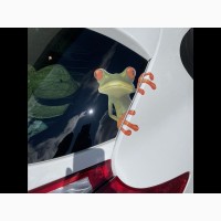Наклейка на мото-авто Жабка-Лягушка