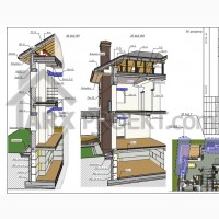 Проекти будинків, котеджів - Індивідуальне проектування будинку
