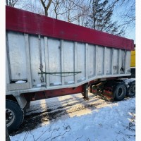 Напівпричіп самоскид Fruehauf DJD TA3 зерновоз 50м3 Свіжий