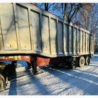 Напівпричіп самоскид Fruehauf DJD TA3 зерновоз 50м3 Свіжий