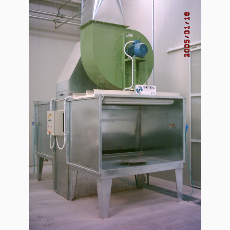 Фото 6. Глазуровочное оборудование для керамической промышленности